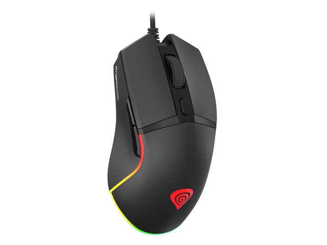 Maus gaming Genesis Krypton 220, 6400 DPI, RGB, i zi