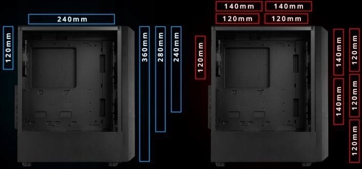Kasë ADATA XPG Valor Storm, Midi Tower