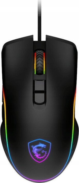Maus gaming MSI Clutch GM30, me kabllo, 7200 DPI, RGB, i zi