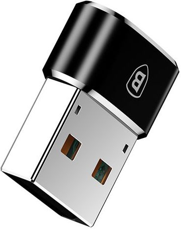 Adapter USB Baseus 28297, USB C në USB 2.0, i zi