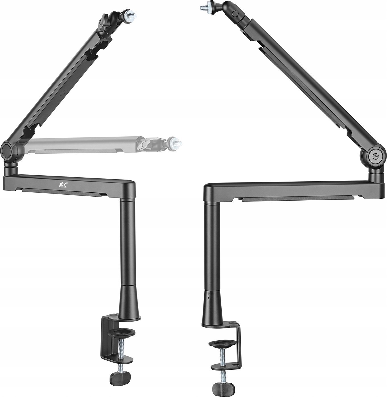 Mbajtëse mikrofoni Nanors RS471, alumini, për qëndrueshmëri, e zezë