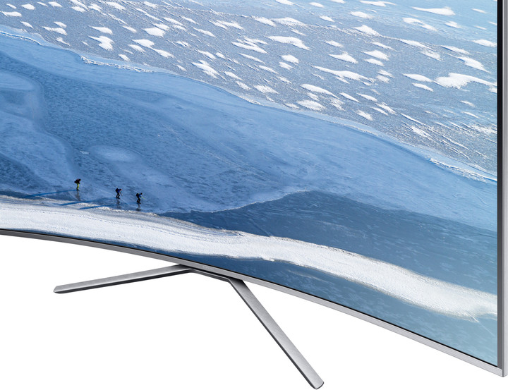 Televizor Samsung UE55KU6502, i zi - argjendtë