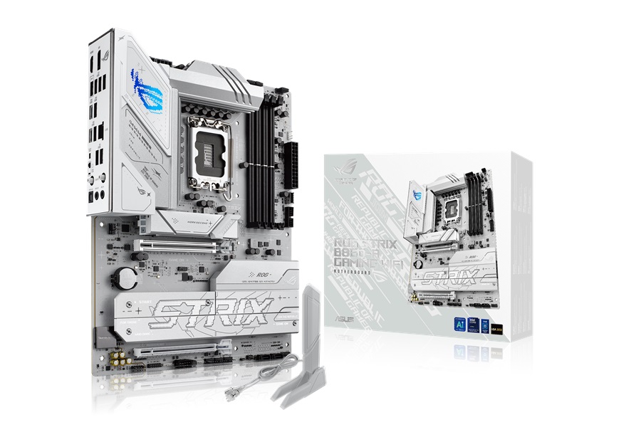 Pllakë amë ASUS ROG STRIX B860-A GAMING WIFI, Intel B860, DDR5, e bardhë
