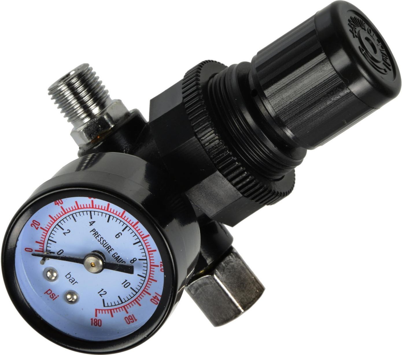 Regullator presioni GEKO 1/4", 0-10 Bar, me manometër