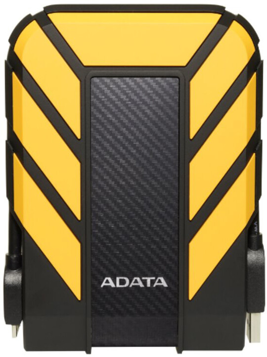 Disk i jashtëm ADATA HD710 Pro, USB3.1 - 2TB, i verdhë