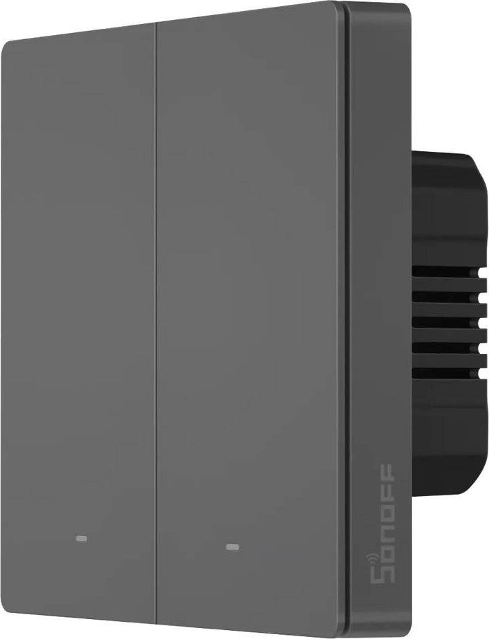 Ndërprerës smart muri Sonoff SwitchMan M5, WiFi, kontroll me aplikacion dhe zë, i bardhë