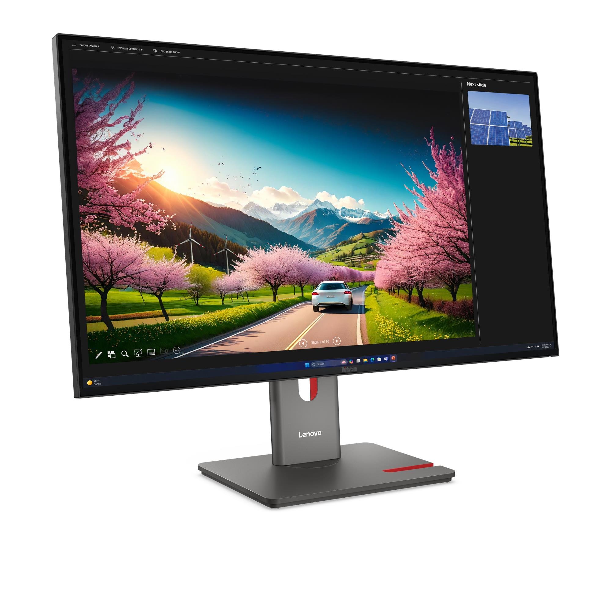Monitor Lenovo ThinkVision P32UD-40, 32", 4K 120Hz, IPS, i zi