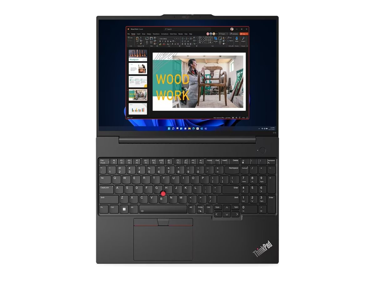 Laptop Lenovo Thinkpad E16 G1, Intel Core i5-1335U, 16GB RAM, 512GB SSD, Intel Iris Xe Graphics