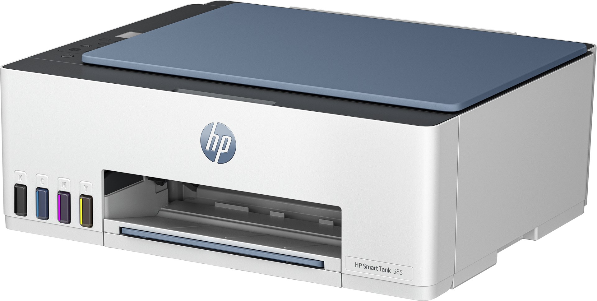 Printer multifunksional HP Smart Tank 585, Inkjet termal, i kaltër