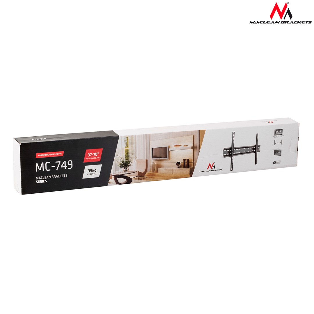 Mbajtëse për TV Maclean MC-749, 37"-70", VESA 600x400