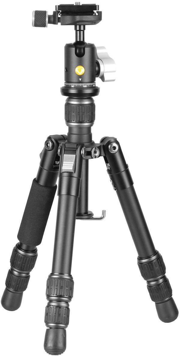 Tripod tavoline Vanguard Vesta GOT 203AB, alumini, me kokë sferike, i zi