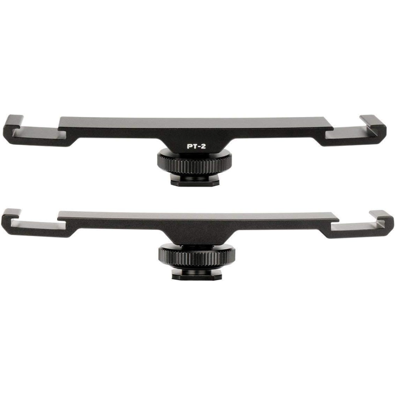 Cold Shoe Extension Bracket With 1/4" Thread Holes