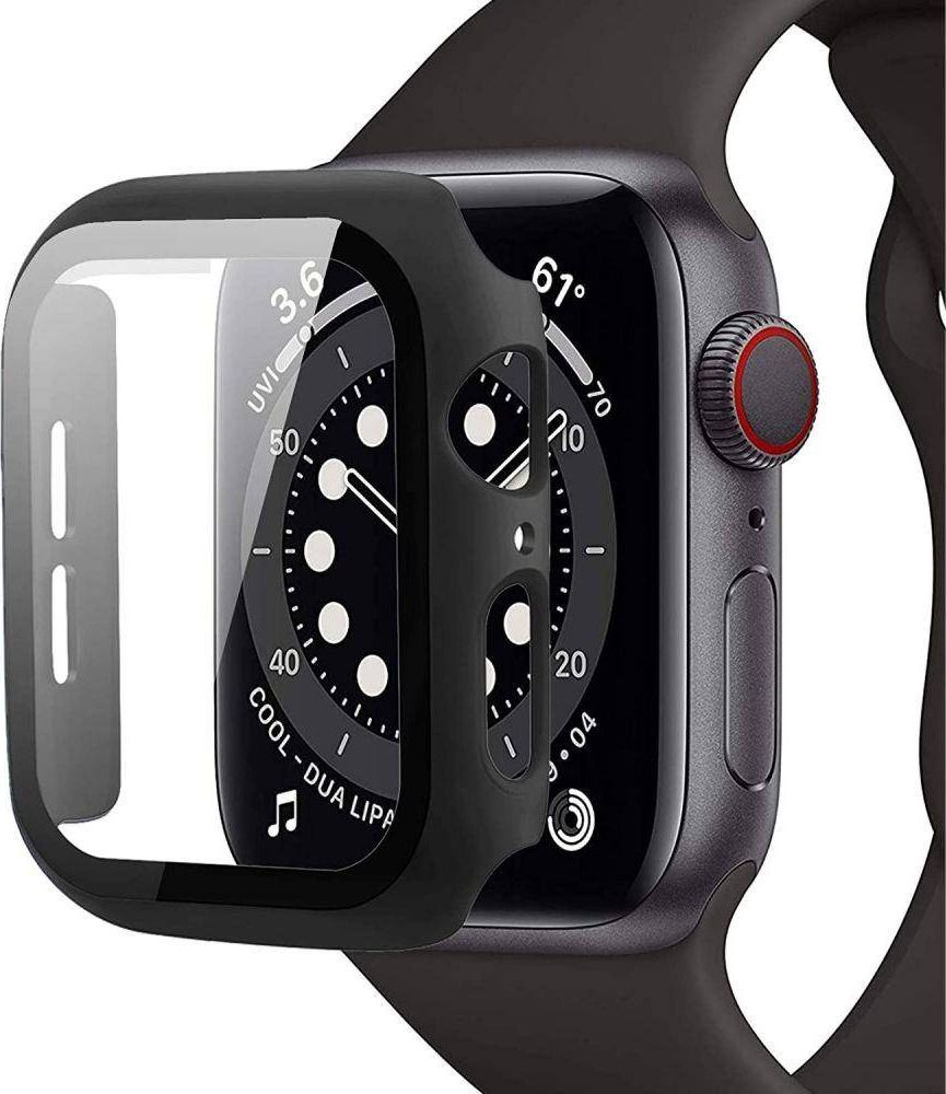 Mbrojtëse ekrani Tech-Protect Defense360 për Apple Watch 40mm, xham i temperuar, e zezë