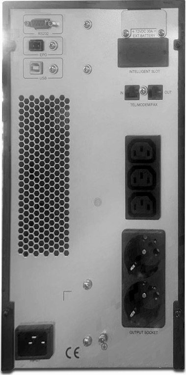 UPS Gembird Pure Sine Wave, 3000VA, LCD, i zi