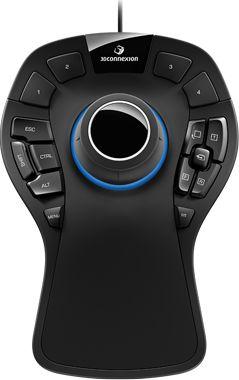 Maus 3Dconnexion SpaceMouse, me kabllo, USB, i zi
