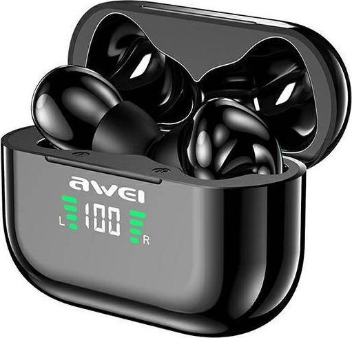 Kufje TWS Awei T29P, Bluetooth 5.1, IPX6, të zeza