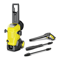 Pastrues me presion i lartë Karcher K 5 WCM Premium, motor me ftohje me ujë, bobinë për zorrë, i verdhë