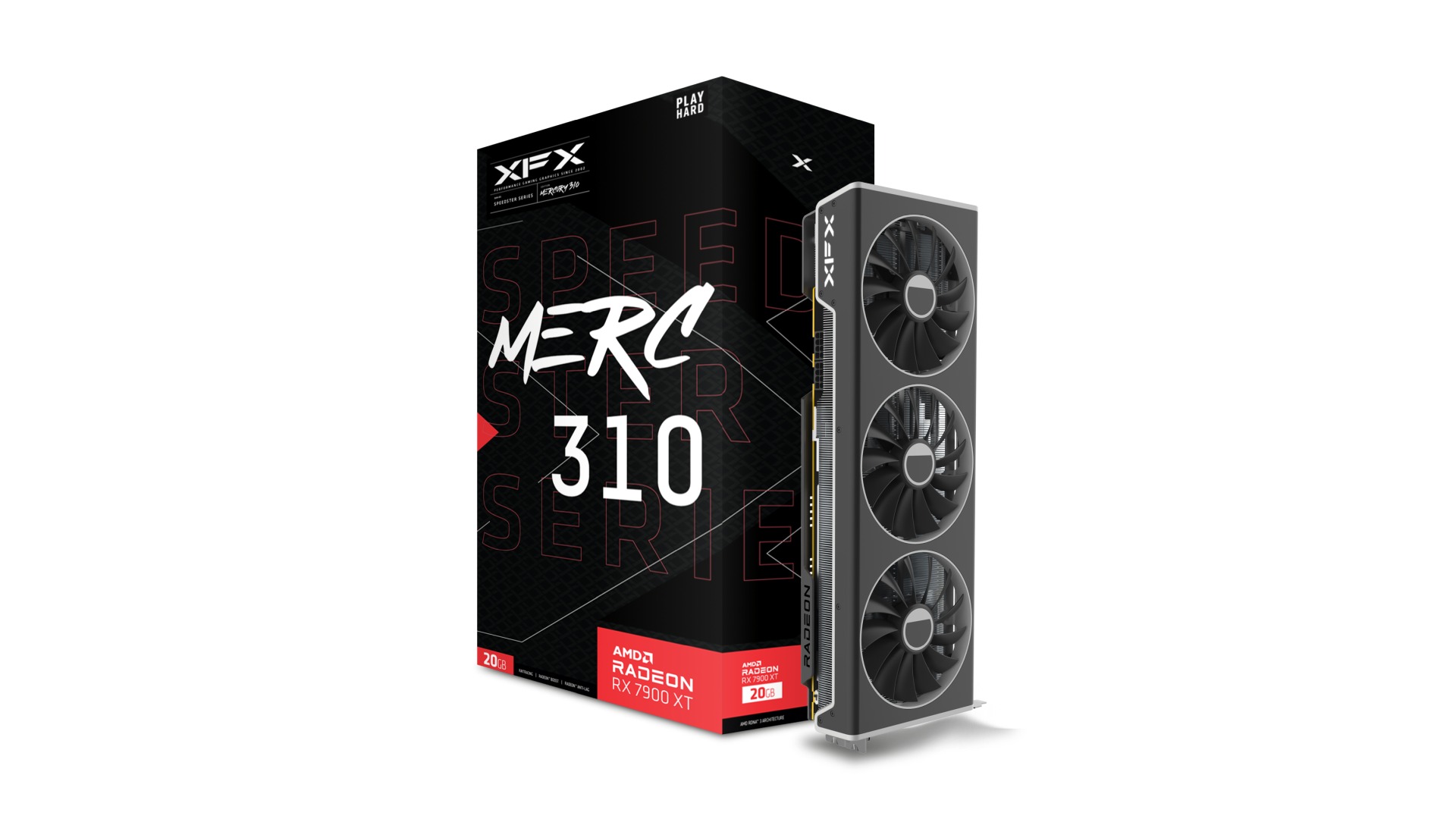 Kartelë grafike XFX AMD RX-7900GRE Gaming, 16GB GDDR6