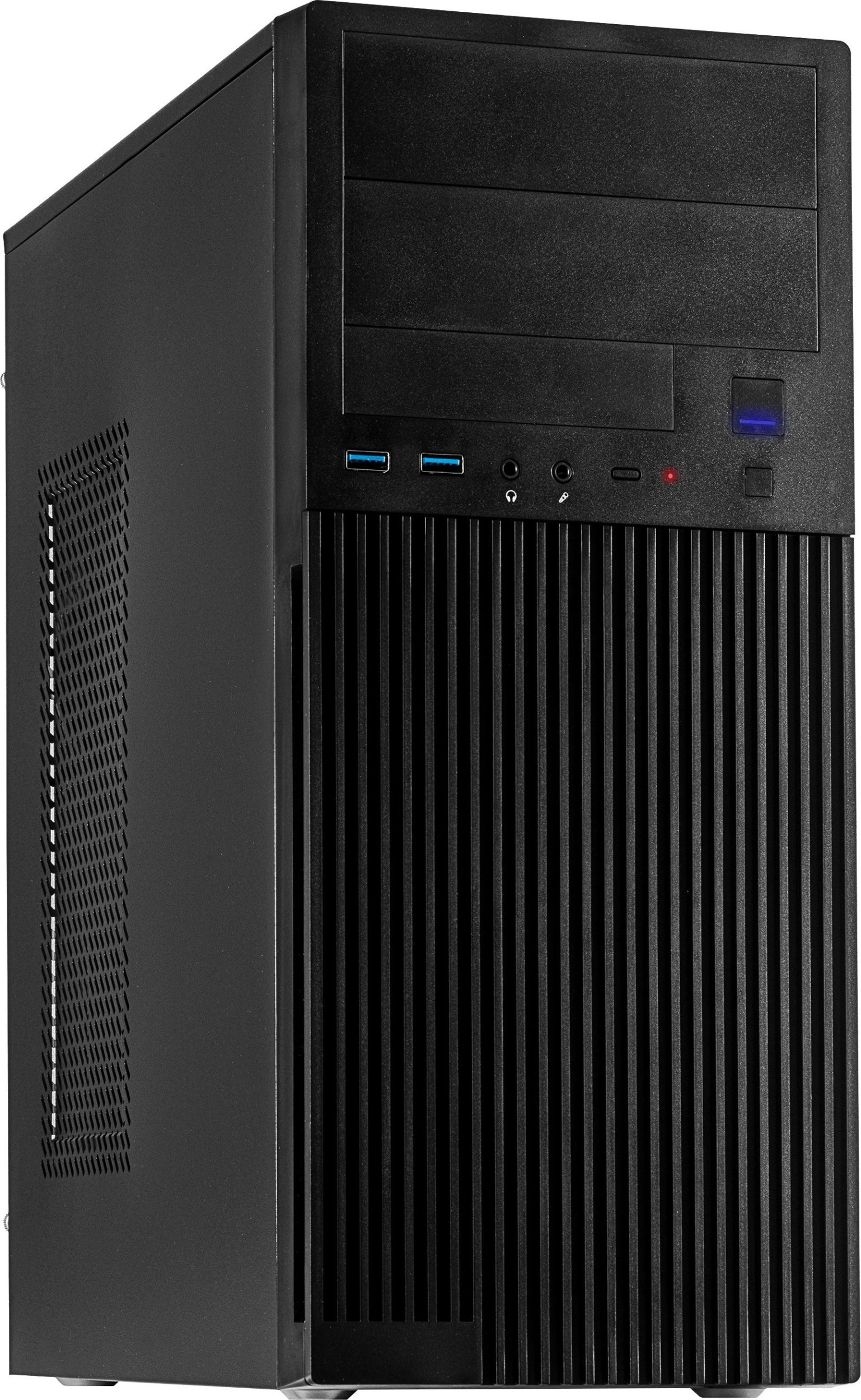 Kuti kompjuteri Inter-Tech ATX IT-2815 Linear, Mini Tower, MIDI, e zezë