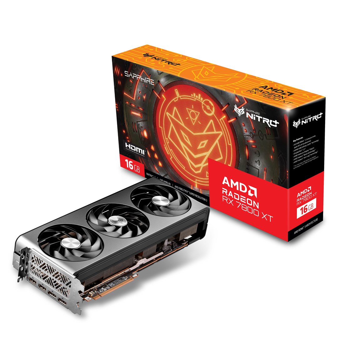 Kartelë grafike Sapphire Nitro+ Radeon RX 7800 XT 16GB GDDR6