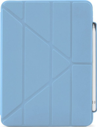 Mbulesë tablet Pipetto Origami No3, për iPad 10.9" 2022, funksion stendi, e kaltër e hapur