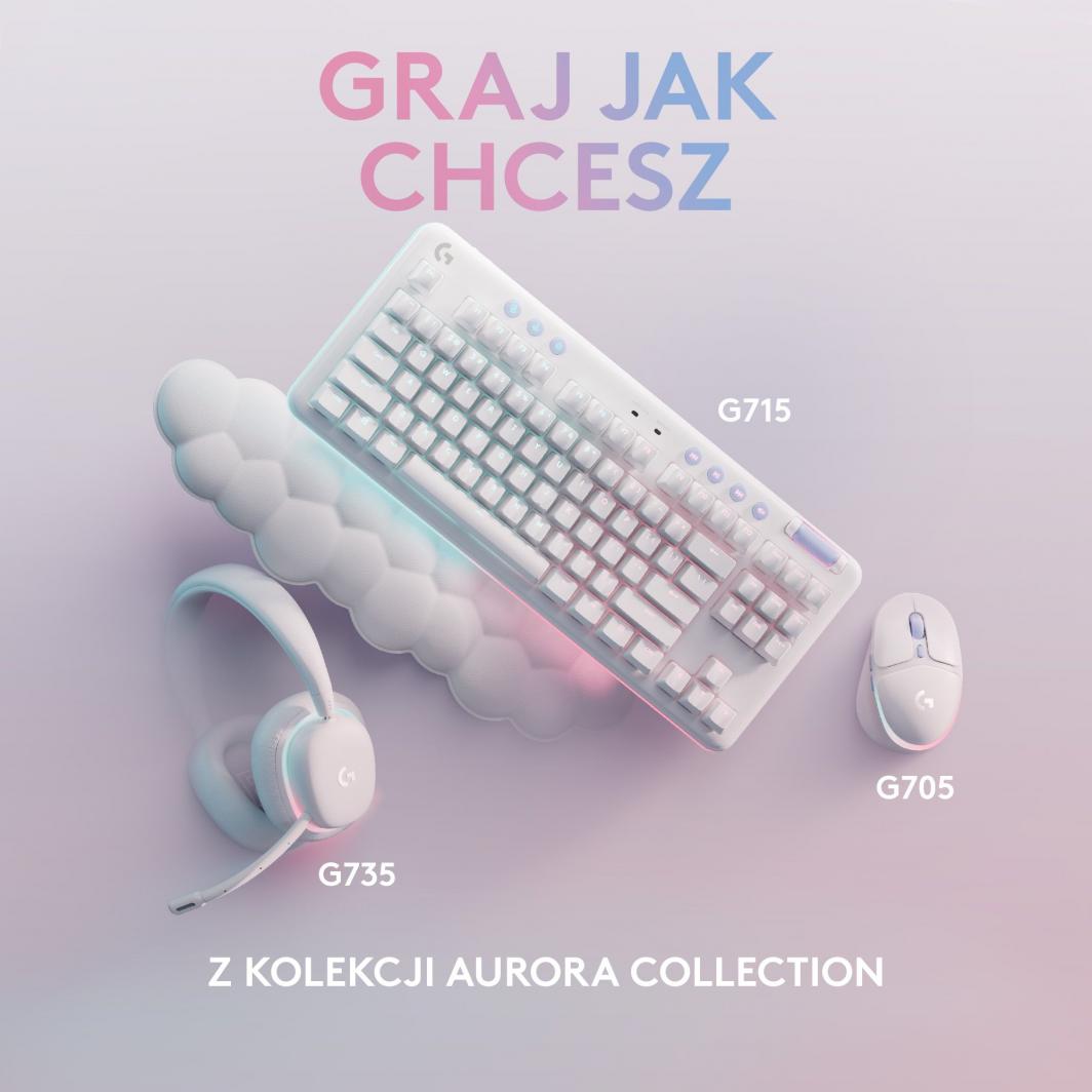 Logitech G715 Tactile (920-010465), e bardhë