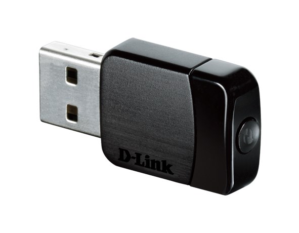 Përshtatës Wi-Fi DWA-171, USB, 802.11ac, 433Mbps, i zi