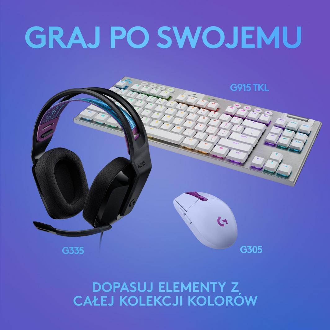 Kufje Logitech G335 981-000978, 40mm, të zezë