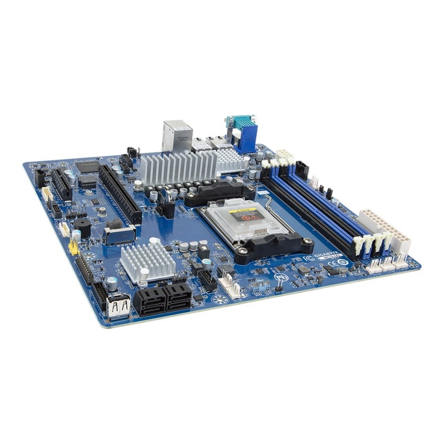 Motherboard serverik GIGABYTE MC13-LE1, AMD EPYC Ryzen, DDR5 ECC, MicroATX