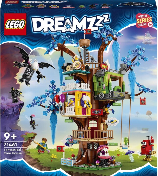 Set LEGO® DREAMZzz™ 71461 Fantastic tree house, 1257 pjesë