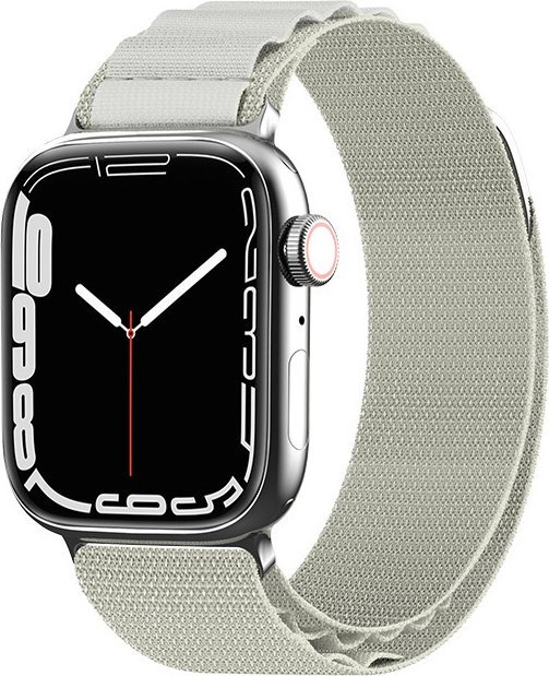 Rrip çeliku Alpine për Apple Watch, 38/40/41 mm, me kopëse, argjendtë