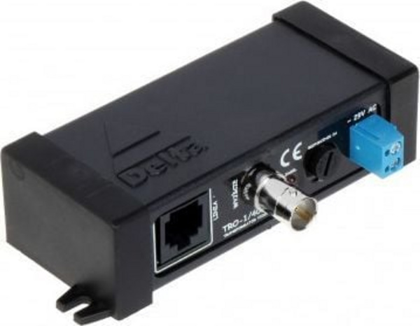 Sistem transmetimi AV Delta VIDEO TRANSFORMER TRO-1/400, për video dhe energji, për kabllo UTP FTP