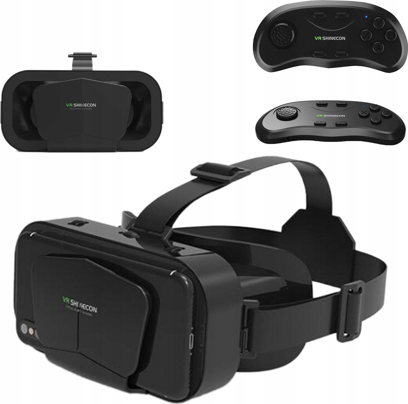 Syze VR Strado Shinecon G10, të zeza