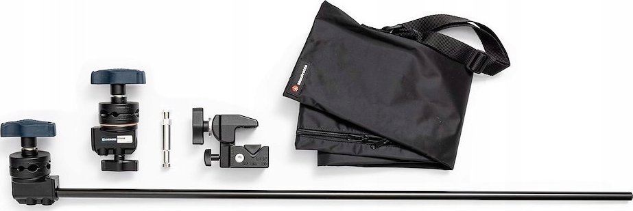 Set mbajtës për scrim Avenger D800Kit, grip head, adapter 16mm, i zi