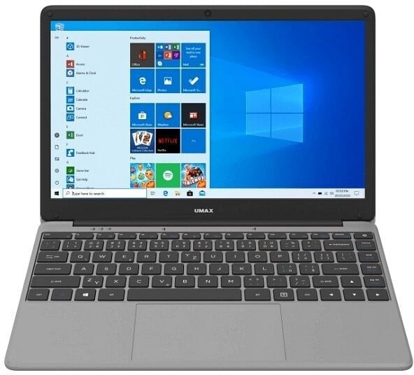 [OUTLET] Laptop Umax VisionBook 14Wr Plus, 14.1" Full HD, Intel Celeron N4120, 4GB DDR4, 64GB eMMC, Intel UHD Graphics, i hirtë