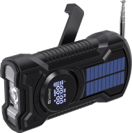 Radio multifunksionale Sandberg Survivor Radio All in 1 5000, Bluetooth, power bank 5000mAh, e zezë