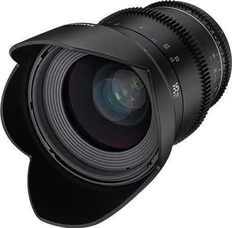 Objektiv Samyang 35mm T1.5 VDSLR MK2, Fujifilm X, i zi