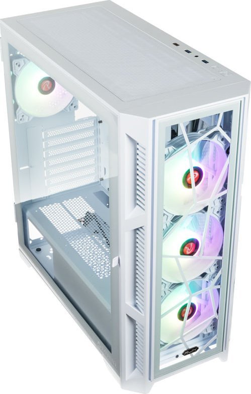 Kasë Raijintek Ponos Ultra, e bardhë, Midi Tower