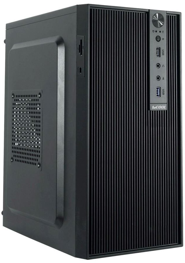 Kuti kompjuteri 1stCOOL STEP 6, micro tower, USB 3.0, USB C, pa furnizim, e zezë