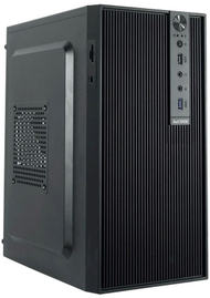 Kuti kompjuteri 1stCOOL STEP 6, micro tower, USB 3.0, USB C, pa furnizim, e zezë