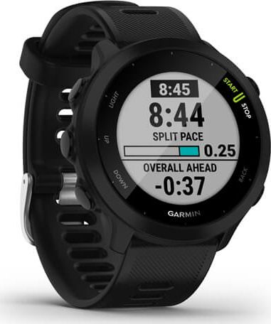 Orë sportive Garmin Forerunner 55, GPS, 2 javë bateri, e zezë