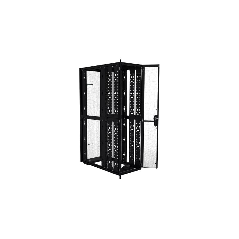 Rrakë serveri HPE Advanced G2 42U, 800x1200 mm, metalike e zezë