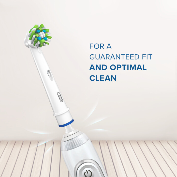 Koka për furçë dhëmbësh Oral-B EB 50-4 CrossAction me CleanMaximiser Technology, 4 copë