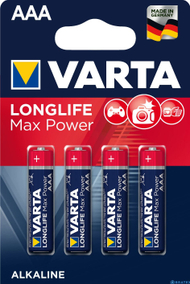 Set bateri Varta LR03 Max Power, AAA, alkaline, 6 copë