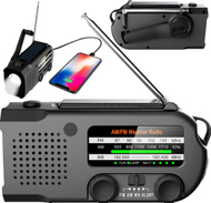 Radio emergjence Mozos ER-01, 5000mAh, energji diellore dhe dinamo, jeshile