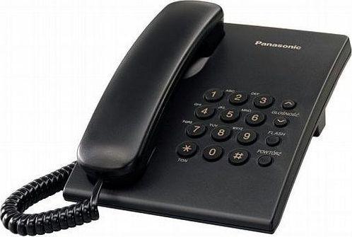 Telefon fiks Panasonic KX-TS500PDB, i zi