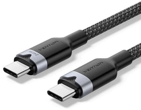 Kabllo USB Vention, USB 2.0 Cm në Cm, 2m, i zi