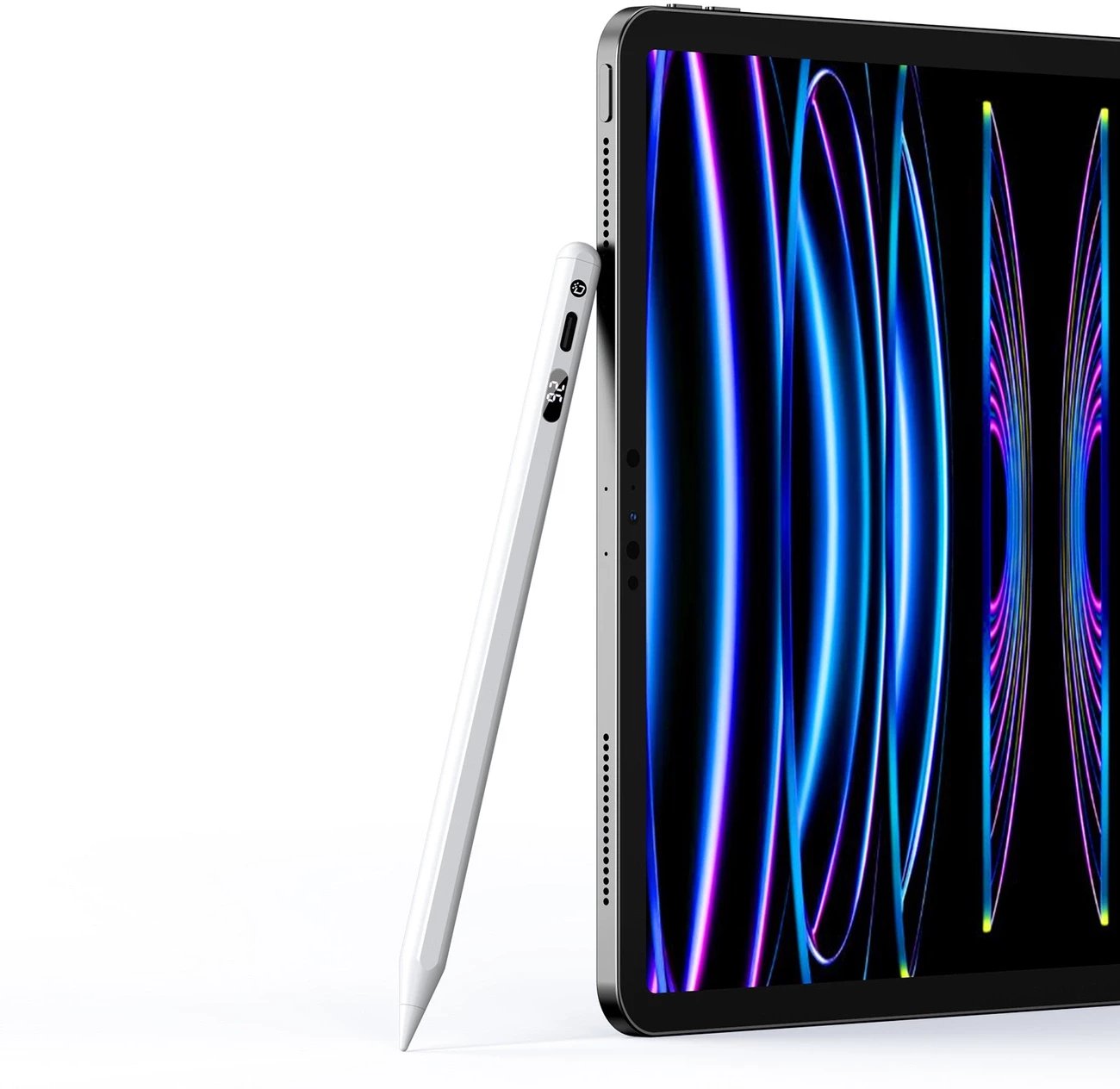 Stylus për tablet Dux Ducis SP-06, për iPad, karikim wireless, ekran digjital, i bardhë