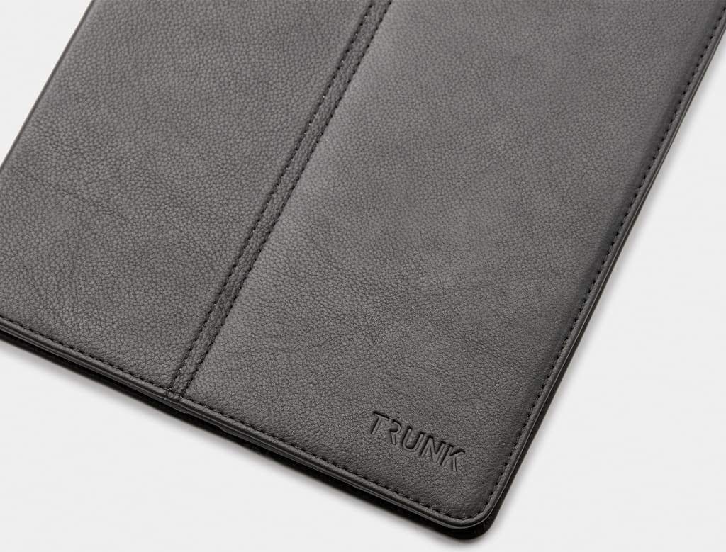 Mbështjellëse tablet Trunk për iPad 12.9", lëkurë, e zezë