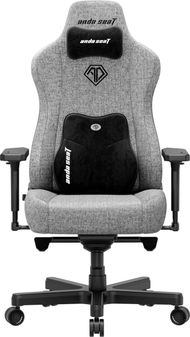 Karrige gaming Anda Seat Kaiser 3E XL, material tekstil, gri